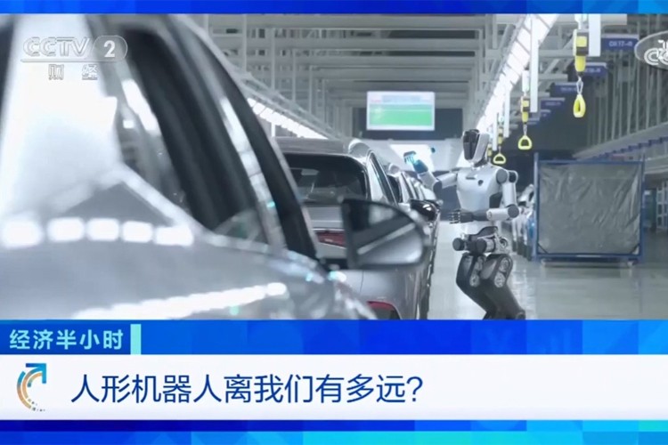 中央电视台《经济半小时》栏目对k8凯发机器人的专题报道